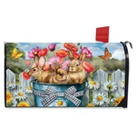 Briarwood Lane Bucket Of Bunnies Mailbox Cover. Fixed Price $15.95.