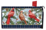 Briarwood Lane Wintertime Cardinals Mailbox Cover. Fixed Price $15.95.