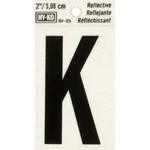 Hy-ko Vinyl In. Reflective Adhesive Letter, RV-25/K Pack Of 10. Fixed Price $14.01.