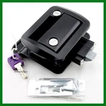 Flush Mount Travel Trailer Black Rv Lock With Two Keys -steel Housings. Fixed Price $63.95.