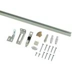 30 In. Bi-fold Door Hardware Set Robust Steel Construction For Long-lasting. Fixed Price $25.10.
