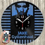 Led Clock Jake Gyllenhaal Light Vinyl Record Wall 4556. Fixed Price $48.32.