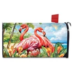 Briarwood Lane Flamingo Pair Mailbox Cover. Fixed Price $15.95.