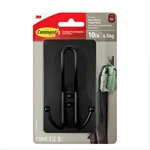 Matte Black Command Hook 10LBS Damage Free Wall Storage Solution For Home. Fixed Price $17.99.