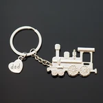 Train Engine Steam Locomotive Love Dad Heart Fathers Day Gift. Fixed Price $8.79.