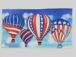 **open Box** Patriotic Hot Air Balloons Evergreen Mailbox Cover 56671. Fixed Price $9.81.