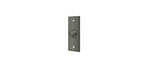 Deltana BBS333U15A Bell Button, Rectangular Contemporary In Antique Nickel. Fixed Price $32.55.