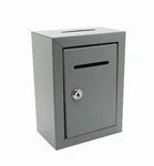 Classic Metal Box,secure Collection Box,ticket Box,easy Wall Mount 15609. Fixed Price $30.61.