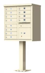 1570-12 Cbu Cluster Mailboxes With Parcel Locker And Outgoing Slot. Fixed Price $1350.00.
