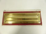 Liberty Hardware Brainerd Solid Brass Mail Slot 11" X 2.25" BM1001D-SS-U. Fixed Price $30.00.