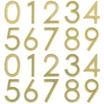 Inch Self Adhesive Mailbox Numbers 0-9, Gold House Stickers, 20 Pac.... Fixed Price $20.87.