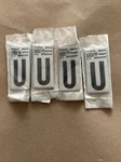 Hy-ko RV-15 Reflective Self Adhesive U Pack Of 10 Lot 4. Fixed Price $16.00.