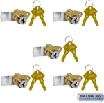 Locks Replacement For Aluminum Mailbox Door With 2 Keys Per 5 Pack. Fixed Price $100.37.