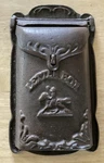 Cast Iron Mailbox Letterbox Wall Mount With Horse Carrier. Fixed Price $60.00.