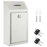 Metal Money Donation Cash Box Collection Safe Suggestion With Lock Wall M.... Fixed Price $38.55.