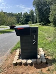 Boss 7506 Manager Curbside Locking Security Mailbox, Black,large. Fixed Price $77.00.
