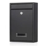 Jssmst Locking Mailboxes Wall Mounted Vertical Key Medium, Black Matt. Fixed Price $35.12.