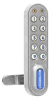 Salsbury Electronic Factory Installed Designer Wood Locker Door Silver. Fixed Price $87.54.