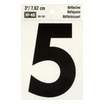 Hy-ko 3" Reflective Number 5 (10 Pcs.). Fixed Price $14.85.