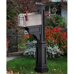 Mayne 5810B 27 56 Black Vinyl Dover Mailbox Post. Fixed Price $279.37.
