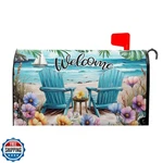 Anyako Welcome Spring Summer Sea Chair Mailbox Covers Magnetic Standard Size. Fixed Price $27.99.