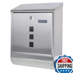 Decaller Stainless Steel Mailbox Key Lock Metal Wall Mount Rust-proof. Fixed Price $112.17.
