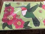 Evergreen Mailbox Cover Spring Hummingbird New. Fixed Price $10.00.