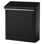 Architectural Mailboxes Black Medium Galvanized Steel Locking Vertical. Fixed Price $24.99.