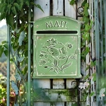 Green Vintage Mount For Outside ,wall Mailboxes Home 12.3. Fixed Price $43.99.