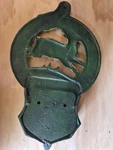 Very Rare John Deere (dealer Only) Cast Iron Mail Box. Moline, 1847. Fixed Price $132.00.