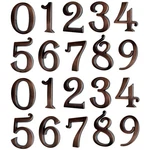 Self Adhesive Mailbox Numbers, 3D Door Address 2" - Set Of 20, Copper. Fixed Price $22.30.