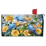 Briarwood Lane Bluebirds And Roses Mailbox Cover. Fixed Price $15.95.
