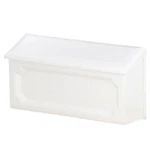 Solar Group Mailbox 7.75" 15"W 4" D White. Fixed Price $71.43.