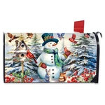 Briarwood Lane Snowman And Birds Mailbox Cover. Fixed Price $15.95.
