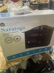 Architectural Mailboxes Lockable Saratoga Black Wall-mount. Fixed Price $55.50.