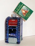 2007 Mail Box - Old World Christmas Blown Glass Ornament New W/tag 36094. Fixed Price $13.99.
