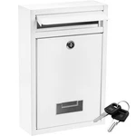 Deayou Wall Mount With Key Lock, Locking For Outside, White. Fixed Price $33.11.