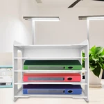 5 Tiers Stackable File Organizer Tray Desktop Paper Document Holder. Fixed Price $23.43.