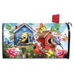 Briarwood Lane Floral Birdhouses Mailbox Cover. Fixed Price $16.95.