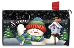 Briarwood Lane Time Snowman Winter Mailbox Cover. Fixed Price $15.95.
