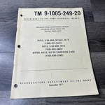 Organizational Maintenance Manual Special Tools 5.56 M16 Rifles Tm 9-1005-249-20. Fixed Price $11.86.