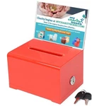 Donation Collection Ballot Box Ticket & Drawing Voting Or Comment Office .... Fixed Price $31.52.
