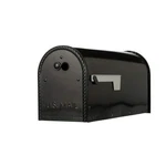 Architectural Mailboxes Edwards Black, Large, Steel, Post Mount. Fixed Price $39.99.