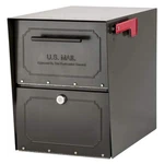 Post Mount Parcel Mailbox High Security Reinforced Lock Extra Large Steel. Fixed Price $131.99.