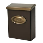 Gibraltar Mailboxes Designer Galvanized Steel Wall Mount Bronze (2-PACK). Fixed Price $76.55.