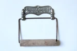 Antique Toilet Paper Holder Hanger Art Brass Vtg Deco Victorian Bath. Fixed Price $245.00.