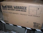 Mail Boss 7509BB High Security Locking Box. Fixed Price $89.99.