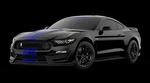 2019 Ford Mustang Shelby Cobra GT350 Metal Sign 23" X 10" Shadow Black - Blue. Fixed Price $74.95.