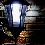 Cast Aluminium Wall Mount Solar Lattern Black Mutiple Styles. Fixed Price $59.99.