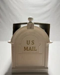Postal Pro Ambrose White Mount Mailbox Heavy Duty Outdoor. Fixed Price $16.40.